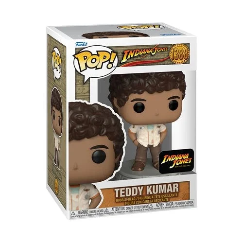 Indiana Jones And The Dial Of Destiny Teddy Kumar #1388 Funko Pop! Vinyl Figure - Image 2