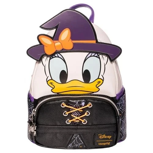 Loungefly Disney Daisy Duck Halloween Daisy Witch Mini Backpack - Entertainment Earth Exclusive - Image 2