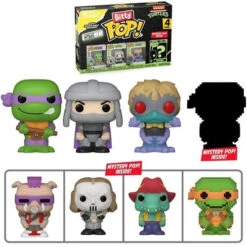 FUNKO Teenage Mutant Ninja Turtles 4-Pack Series 2 Bitty Pop!