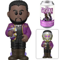 FUNKO Marvel What If T'Challa Star-Lord Soda Vinyl Figure