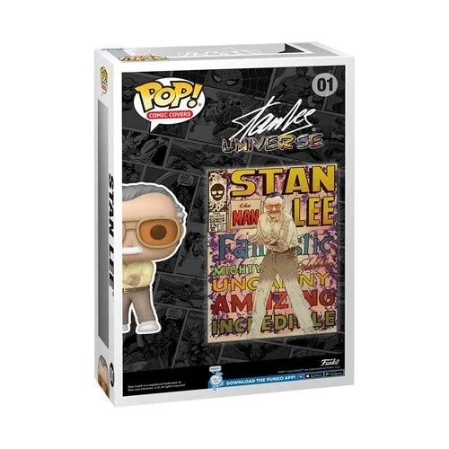 FUNKO Marvel Stan Lee Comic Cover Pop! Vinyl Figure W/ Case #01 - Image 3