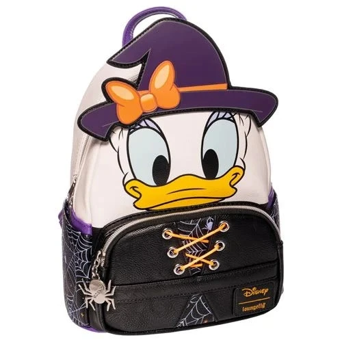 Loungefly Disney Daisy Duck Halloween Daisy Witch Mini Backpack - Entertainment Earth Exclusive - Image 5