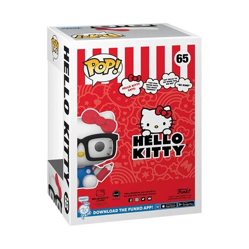Hello Kitty With Glasses Funko Pop! Vinyl Figure #65 - Image 3