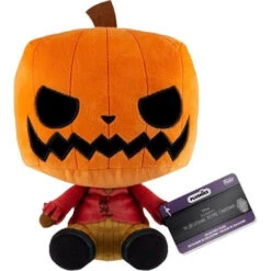 FUNKO Disney The Nightmare Before Christmas 30th Anniv. Pumpkin King 7-Inch Pop! Plush