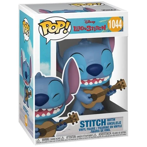 Lilo & Stitch Stitch With Ukulele Funko Pop! Vinyl Figure #104 - Image 3