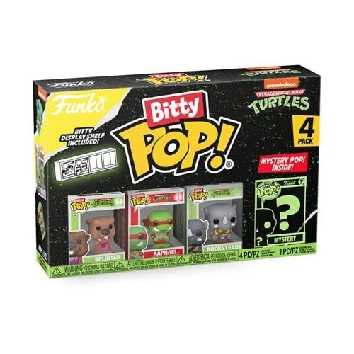 FUNKO Teenage Mutant Ninja Turtles 4-Pack Series 3 Bitty Pop! - Image 3