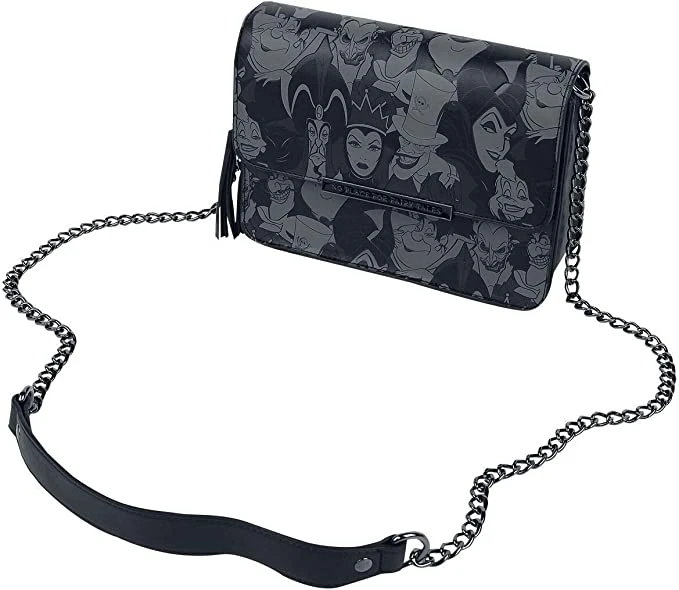 Loungefly Disney Villains Debossed Crossbody Bag