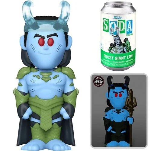 FUNKO Marvel What If? Frost Giant Loki Soda Vinyl Figure