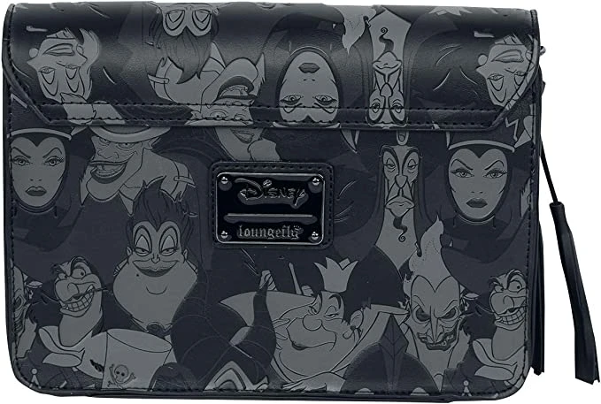 Loungefly Disney Villains Debossed Crossbody Bag - Image 3