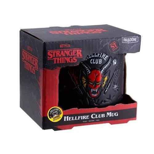 Stranger Things Hellfire Club Demon Embossed 13 Oz. Mug - Image 2