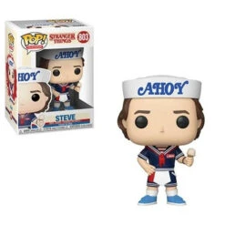 FUNKO Stranger Things Season 3 Steve With Hat And Ice Cream Pop! Vinyl Figure #803