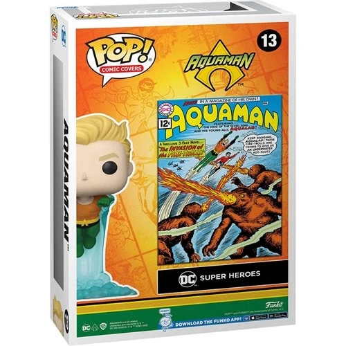 FUNKO DC Aquaman Comic Cover Pop! Vinyl Figure W/ Case #13 - Image 5