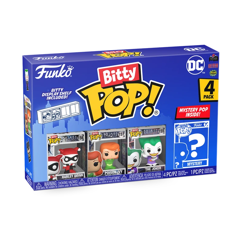 FUNKO DC Comics 4-Pack Series 3 Bitty Pop!