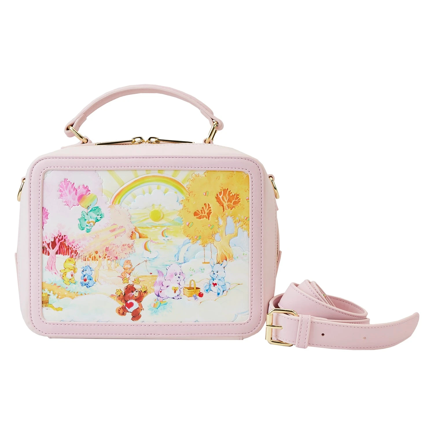 Loungefly Carebears And Cousins Lunch Box Crossbody Bag