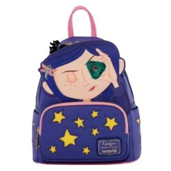 Loungefly Laika Coraline Stars Cosplay Mini Backpack