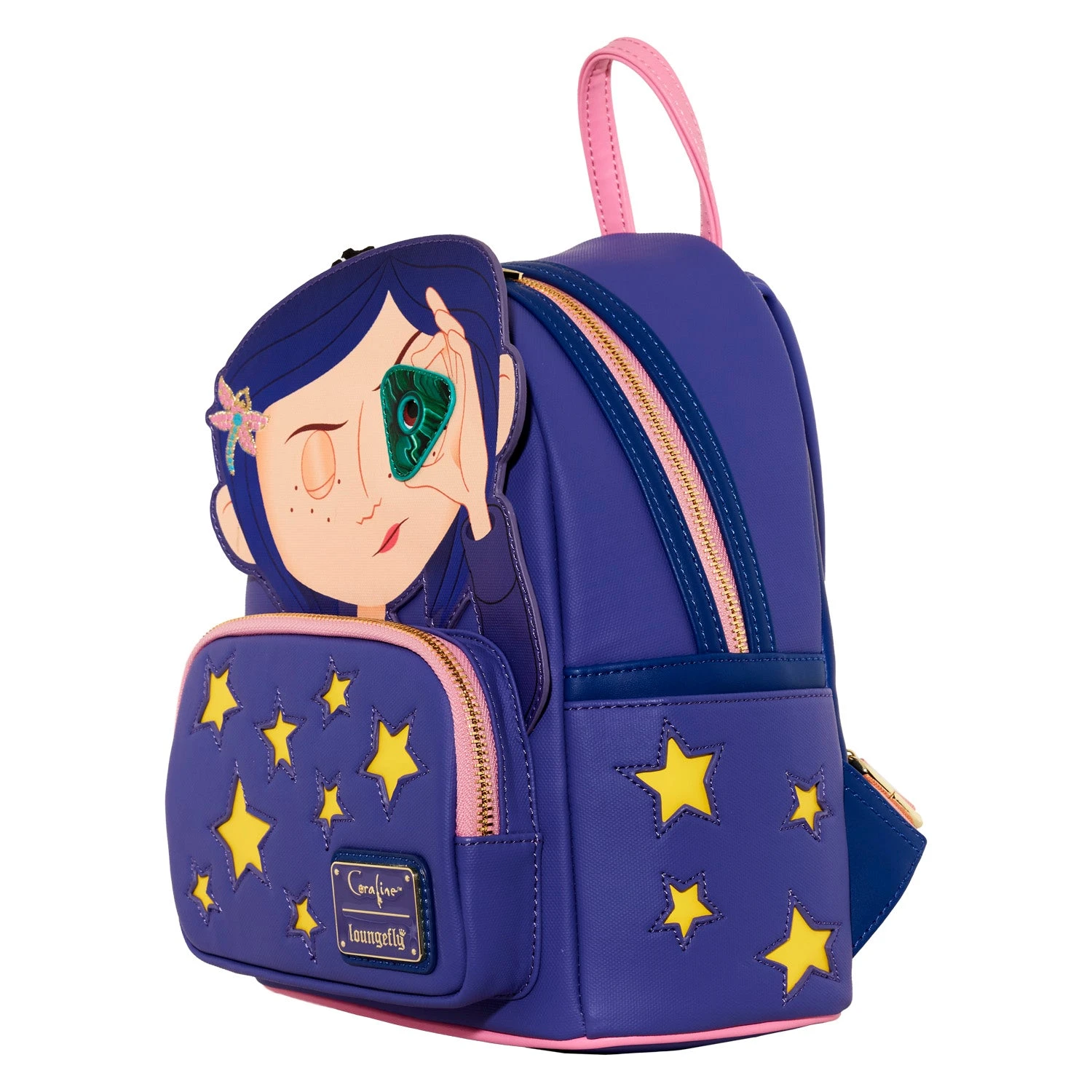 Loungefly Laika Coraline Stars Cosplay Mini Backpack - Image 3