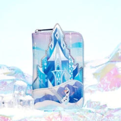 Loungefly Disney Frozen Princess Castle Ziparound Wallet