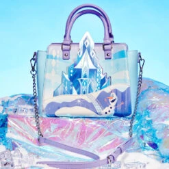 Loungefly Disney Frozen Princess Castle Crossbody Bag
