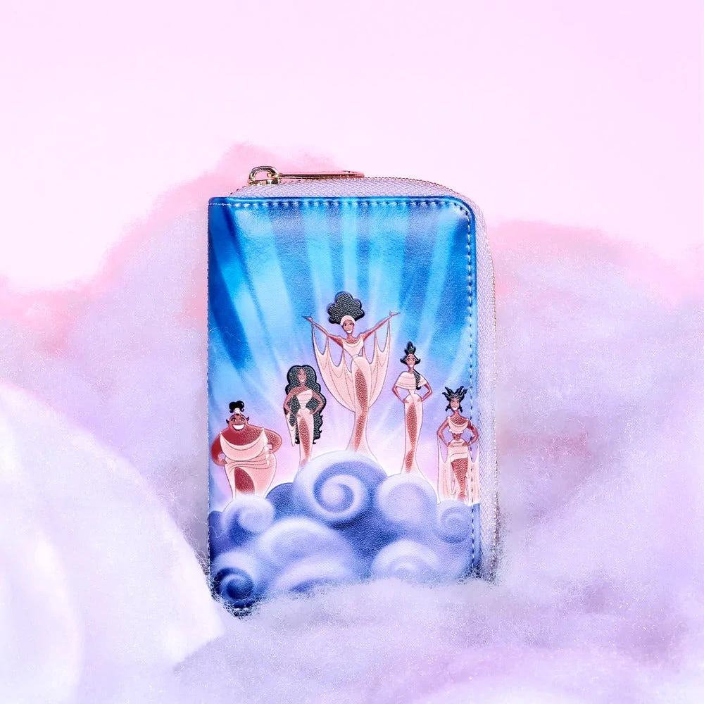 Loungefly Disney Hercules Muses Clouds Ziparound Wallet