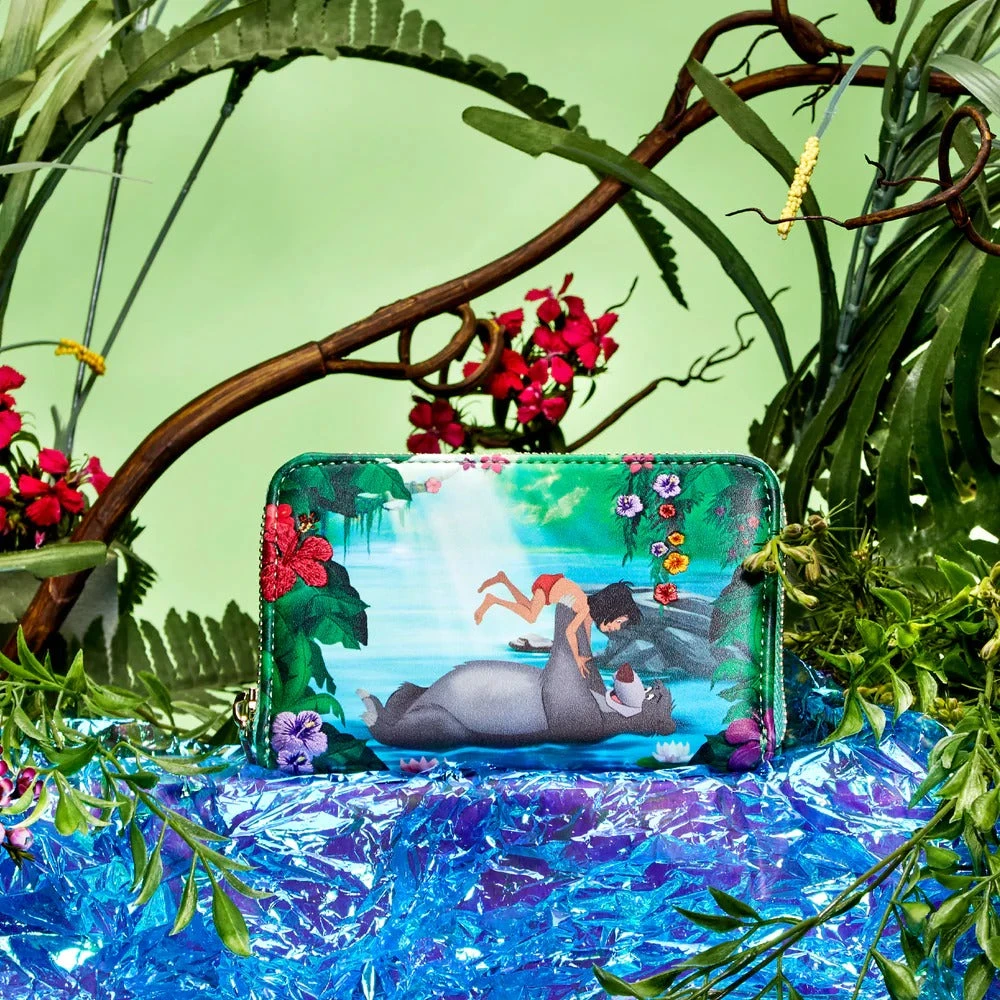 Loungefly Disney Jungle Book Bare Necessities Ziparound Wallet