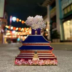 Loungefly Disney Mulan Castle 3" Collector Box Pin