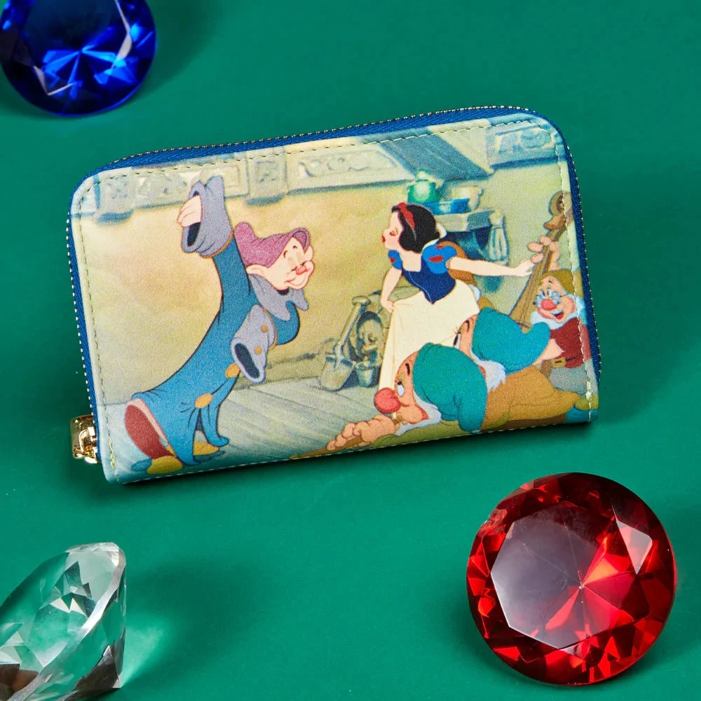 Loungefly Disney Snow White Scenes Ziparound Wallet