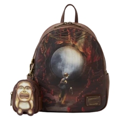 Loungefly Indiana Jones Raiders Mini Backpack With Coin Purse