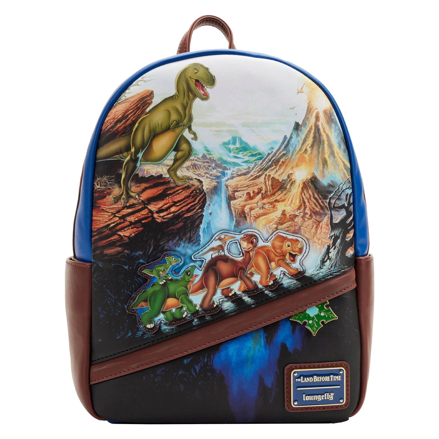 Loungefly Universal Land Before Time Poster Mini Backpack