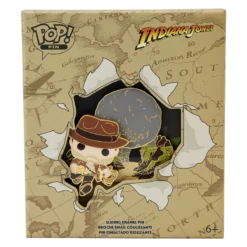 Loungefly Pop Indiana Jones Boulder 3 Inch Collector Pin