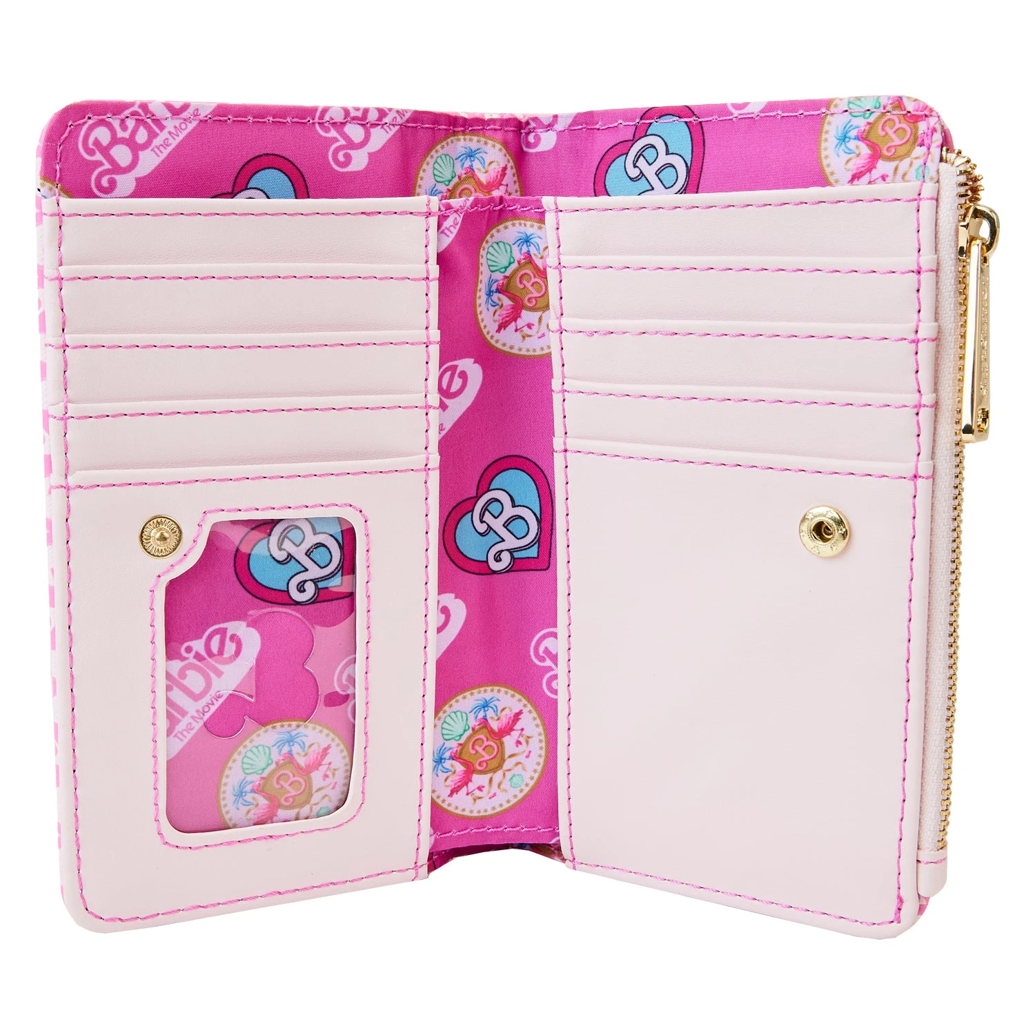 Loungefly Mattel Barbie Movie Logo Bifold Wallet - Image 4