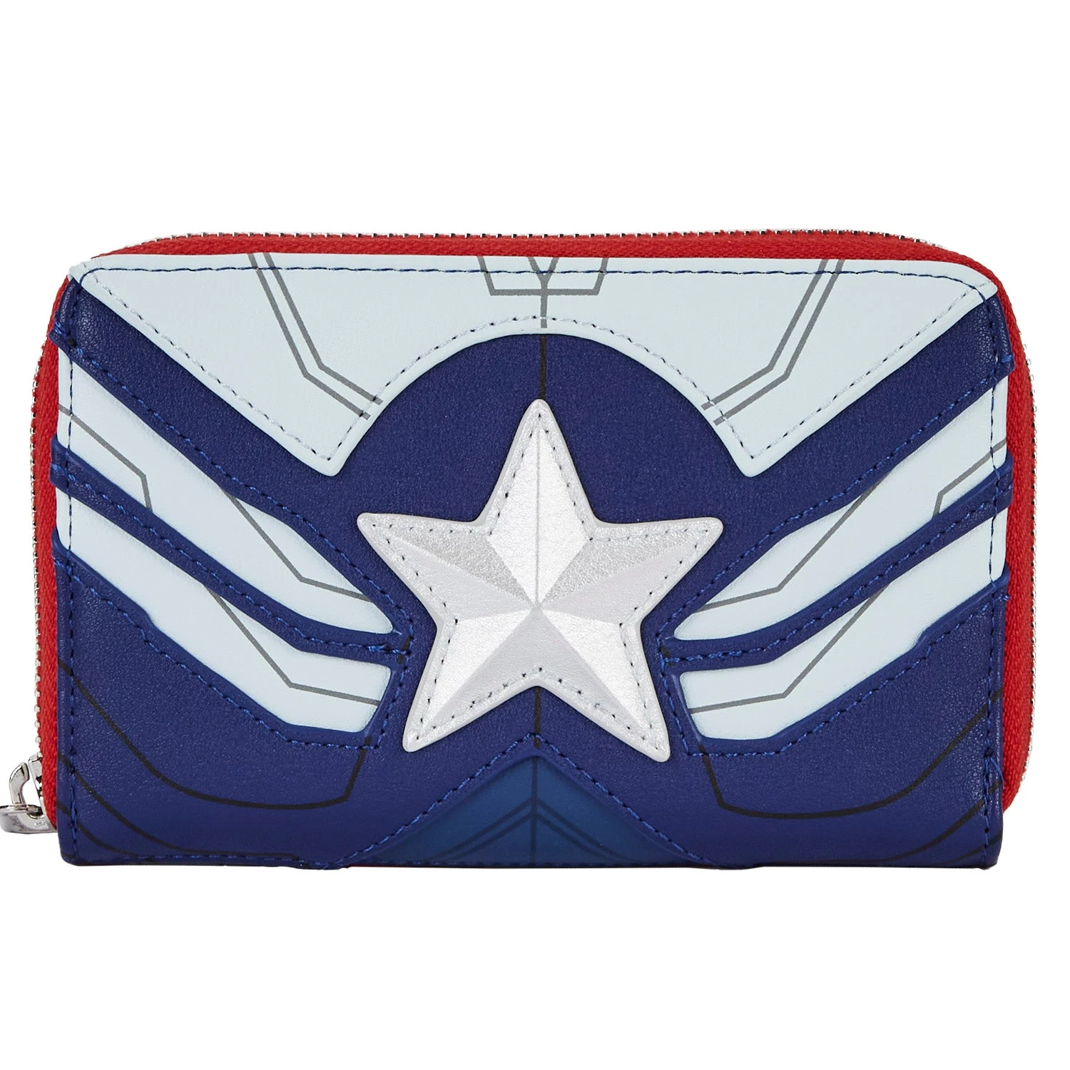 Loungefly Marvel Falcon Captain America Cosplay Ziparound Wallet - Image 2