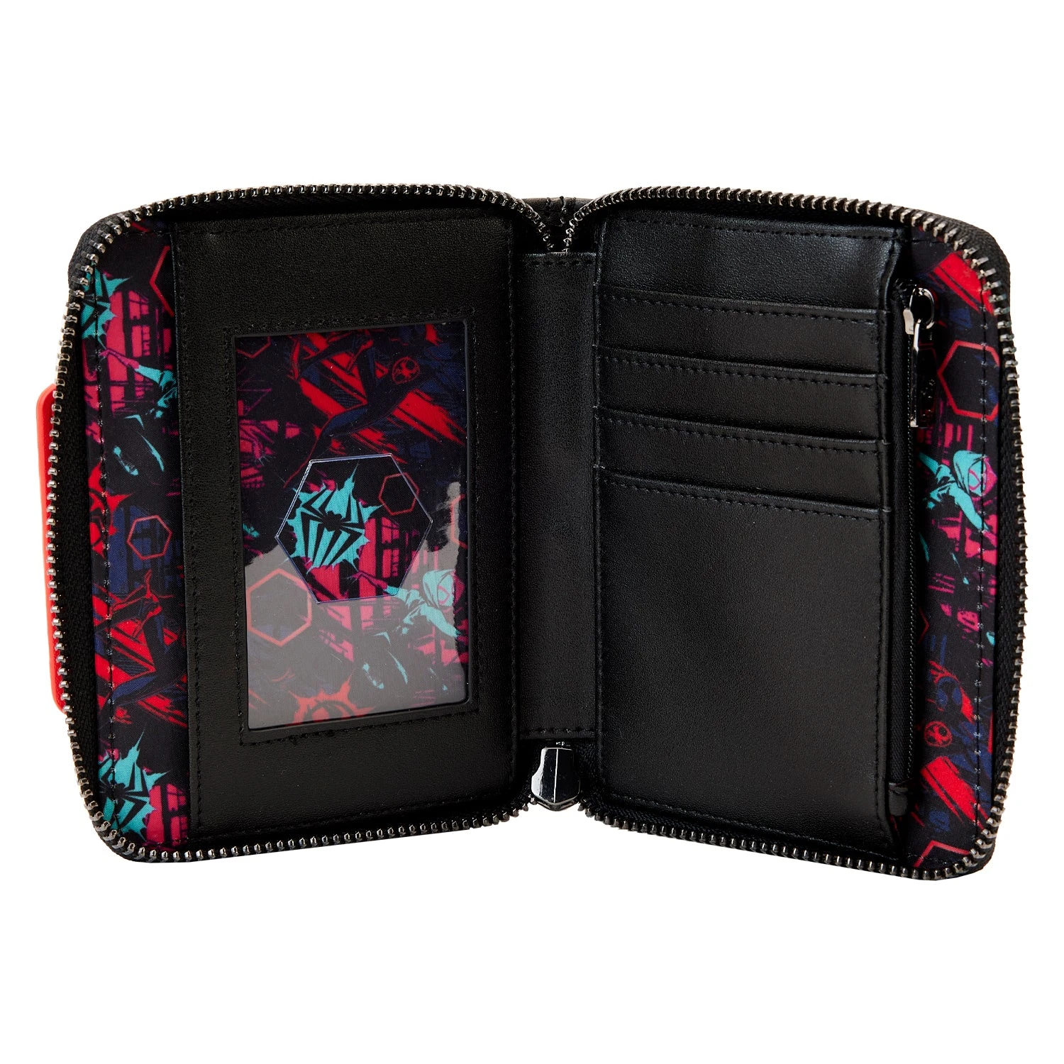 Loungefly Marvel Across The Spiderverse Lenticular Ziparound Wallet - Image 5