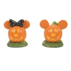 Enesco Mickey's Pumpkintown Topiaires