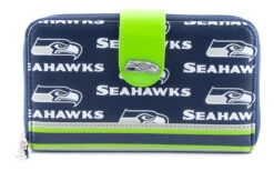 Loungefly NFL Seattle Seahawks Logo AOP Bifold Wallet