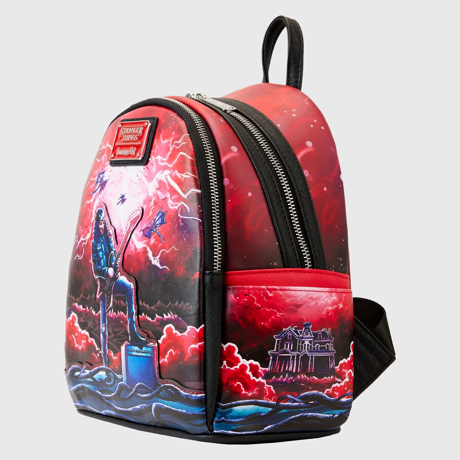 Loungefly Netflix Stranger Things Eddie Tribute Mini Backpack - Image 3