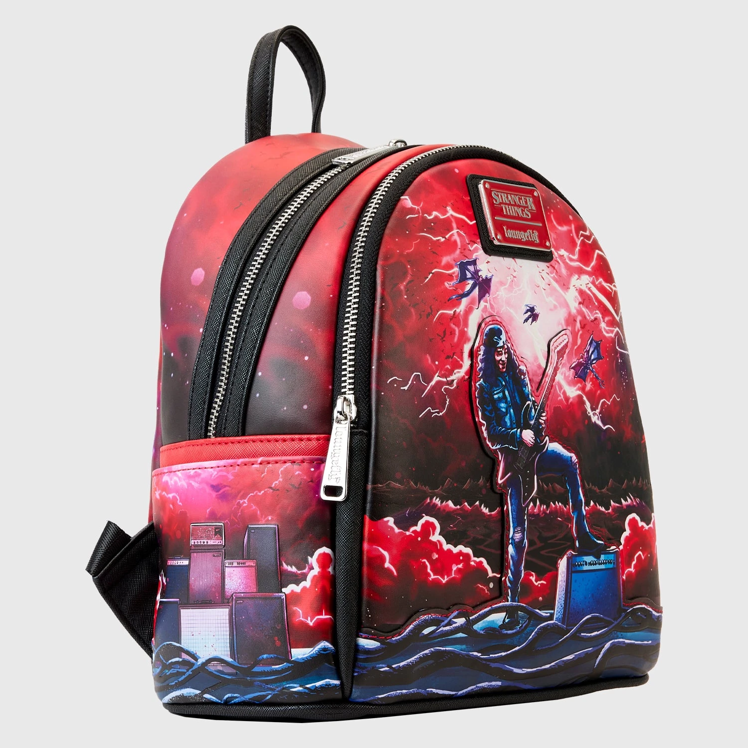 Loungefly Netflix Stranger Things Eddie Tribute Mini Backpack - Image 5
