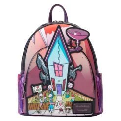 Loungefly Nickelodeon Invader Zim Secret Lair Mini Backpack