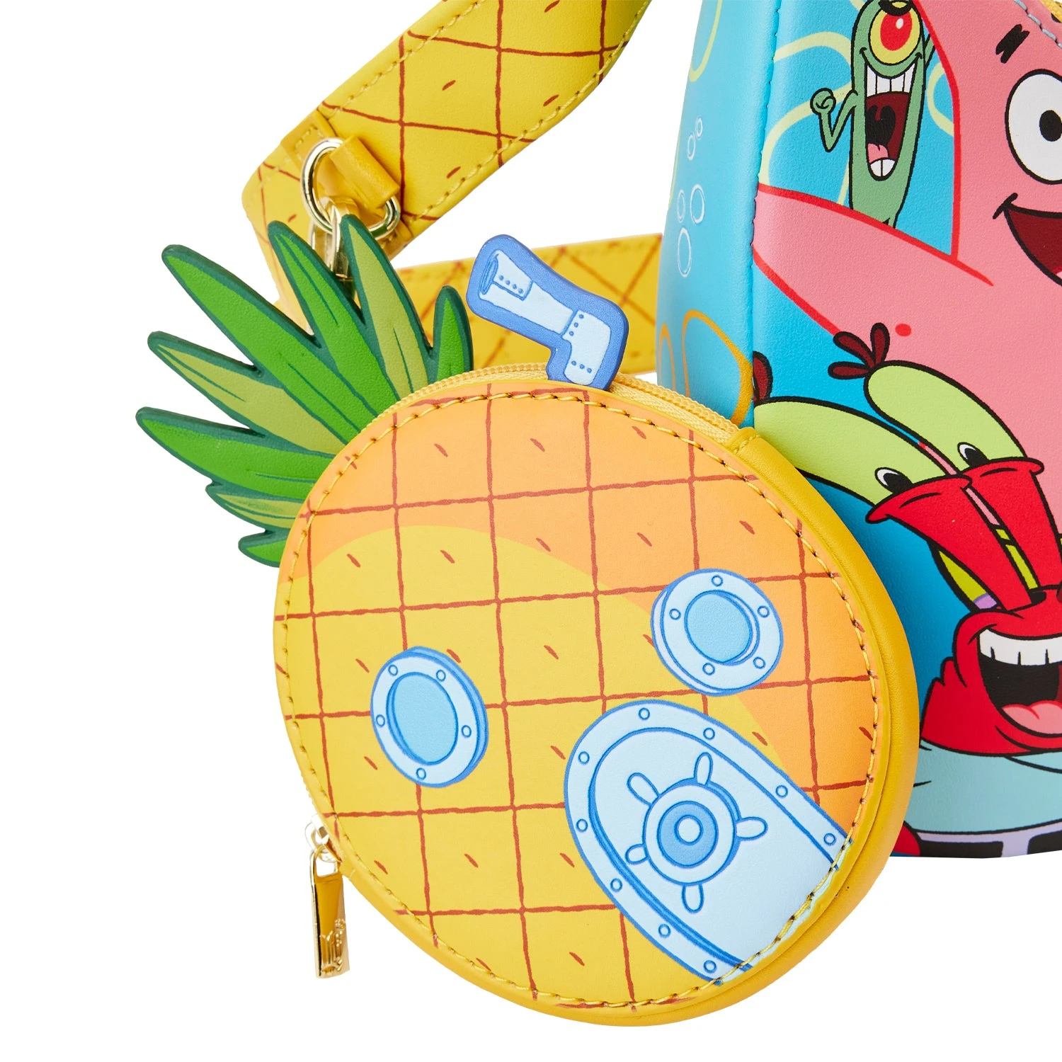 Loungefly Nickelodeon Spongebob Squarepants Group Shot Crossbody Bag - Image 2