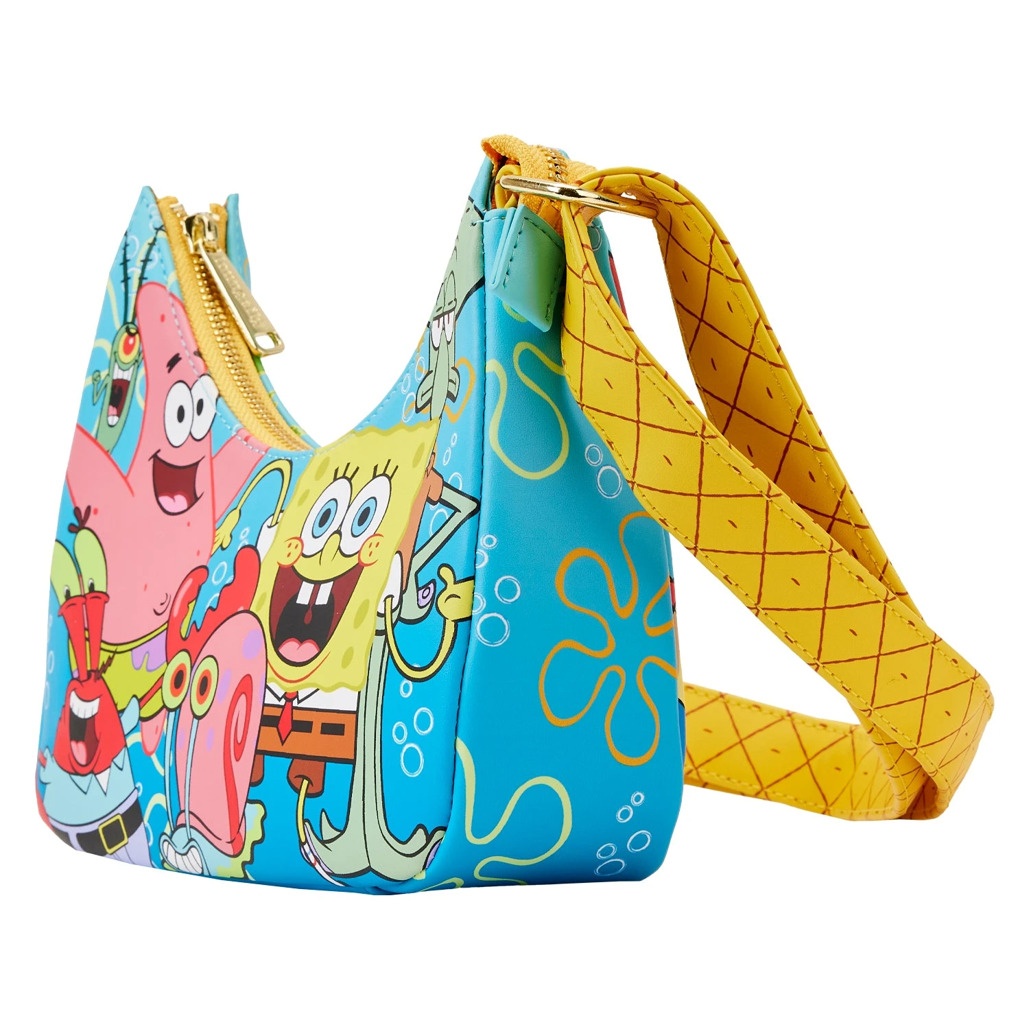 Loungefly Nickelodeon Spongebob Squarepants Group Shot Crossbody Bag - Image 3