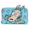 Loungefly Rockos Modern Life Ziparound Wallet