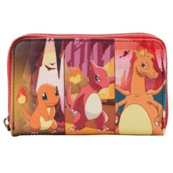 Loungefly Pokemon Charmander Evolutions Ziparound Wallet