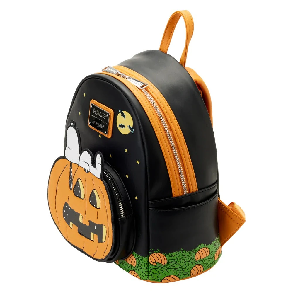 Loungefly Peanuts Great Pumpkin Snoopy Mini Backpack - Image 2