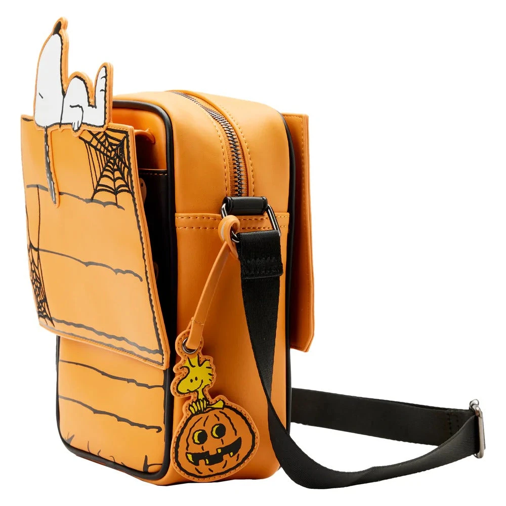 Loungefly Peanuts Great Pumpkin Snoopy Doghouse Crossbody - Image 2