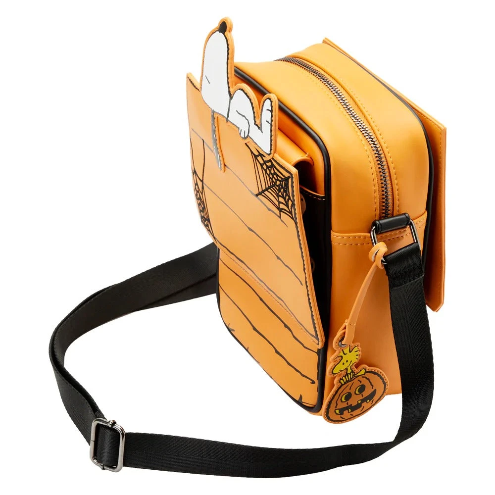 Loungefly Peanuts Great Pumpkin Snoopy Doghouse Crossbody - Image 3