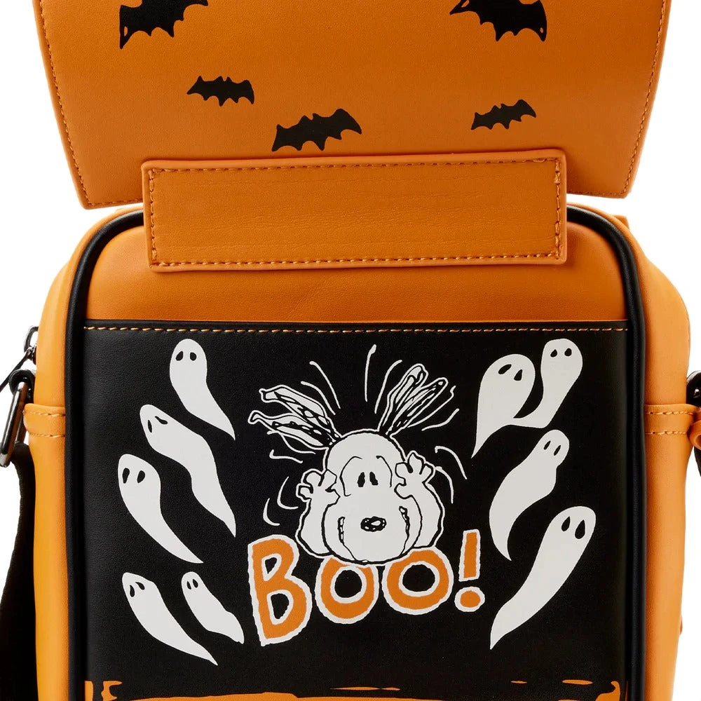 Loungefly Peanuts Great Pumpkin Snoopy Doghouse Crossbody - Image 5