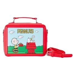 Loungefly Peanuts Charlie Brown Lunchbox Crossbody Bag