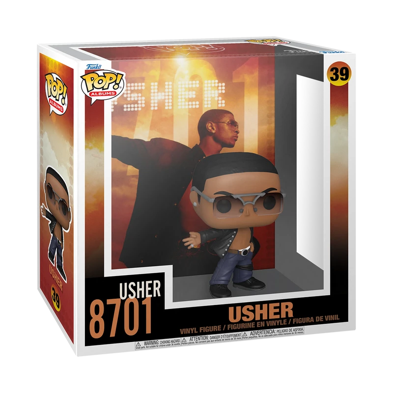FUNKO Usher 8701 Pop! Album Figure With Case - Image 2