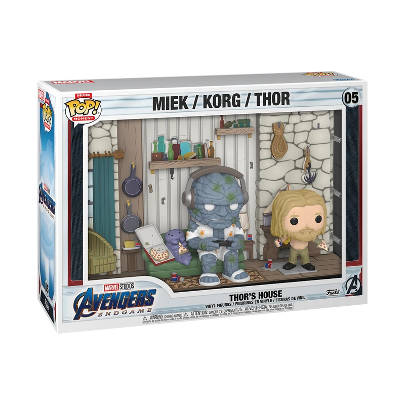 FUNKO Marvel Avengers Endgame Thor's House Deluxe Pop! Vinyl Moment - Image 2