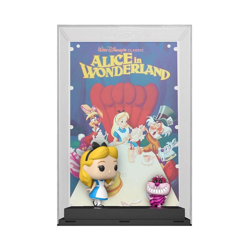 FUNKO Alice In Wonderland With Cheshire Cat Pop! Movie Poster