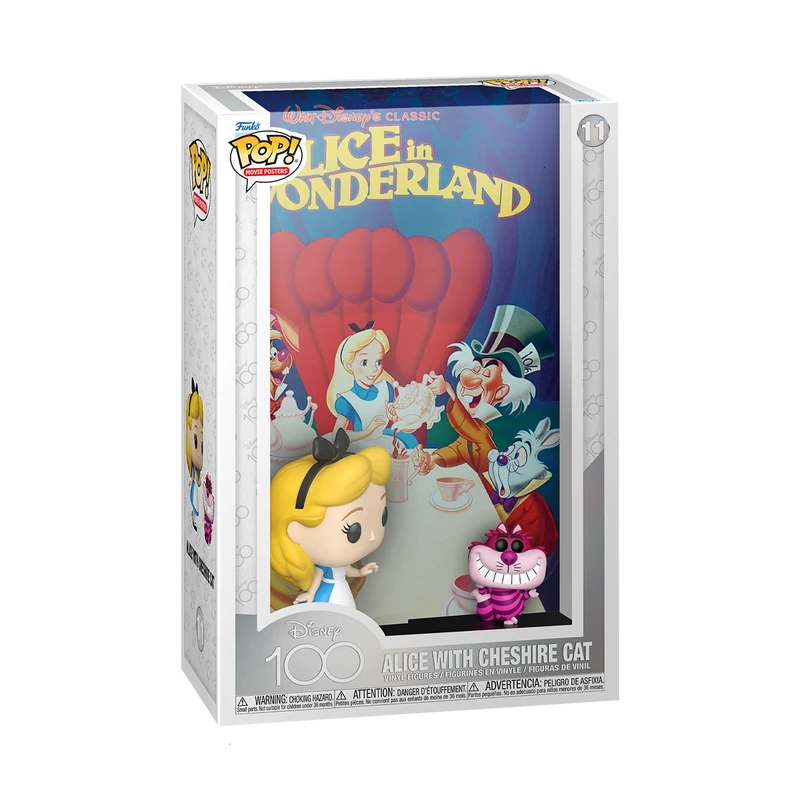 FUNKO Alice In Wonderland With Cheshire Cat Pop! Movie Poster - Image 2